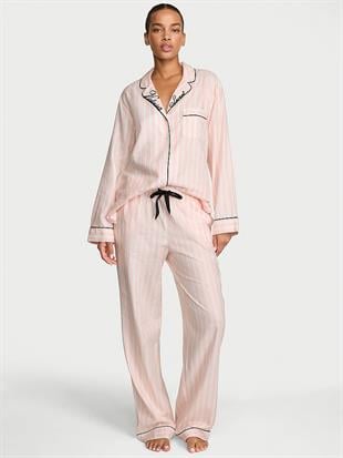 Flanel Uzun Pijama Takımı