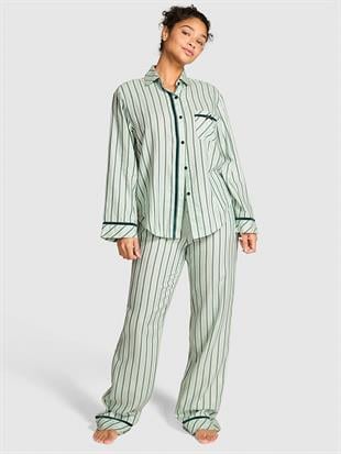 Flanel Uzun Pijama Takımı