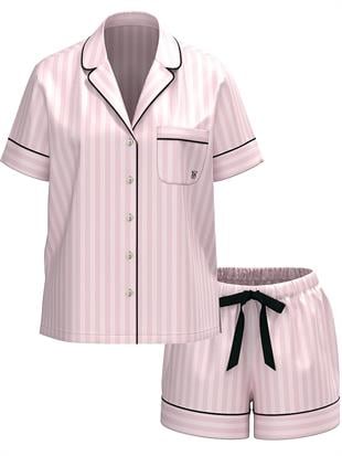 Flannel Şortlu Pijama Takımı