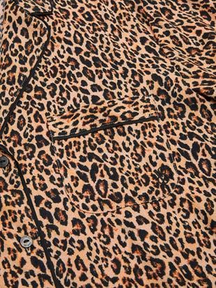 Flannel Uzun Pijama Takımı