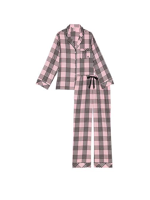 Flannel Uzun Pijama Takımı