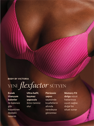 FlexFactor Hafif Dolgu Destekli Dekolte Sütyen