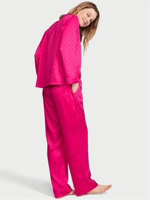 Glazed Satin Short Pajama Set