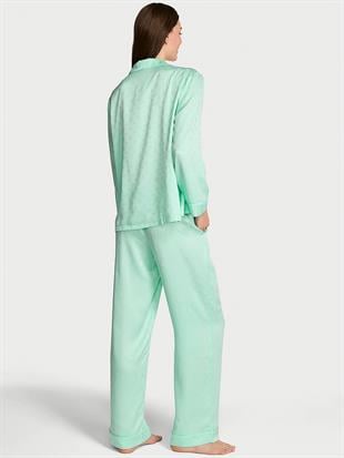 Glazed Satin Short Pajama Set