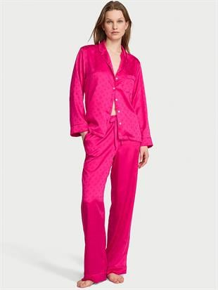 Glazed Satin Short Pajama Set
