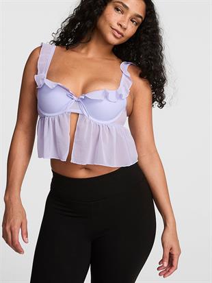 GRWPINK™ Hafif Dolgu Destekli Babydoll Sütyen
