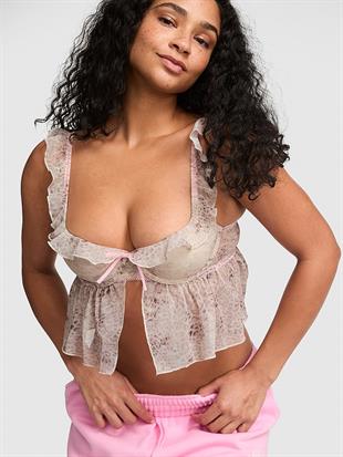 GRWPINK™ Hafif Dolgu Destekli Babydoll Sütyen