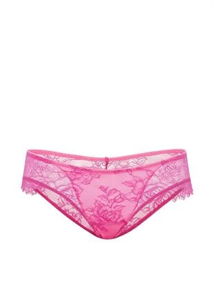 Gül Detaylı Dantelli Cheeky Külot