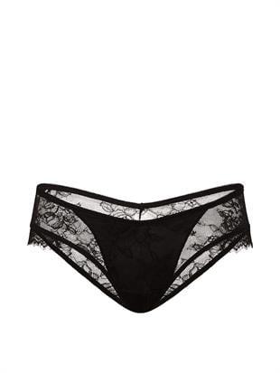 Gül Detaylı Dantelli Cheeky Külot