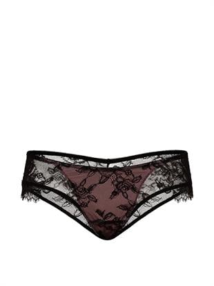 Gül Detaylı Dantelli Cheeky Külot