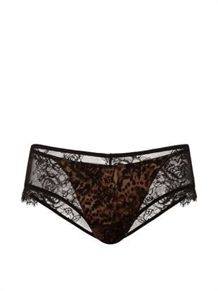 Gül Detaylı Dantelli Cheeky Külot