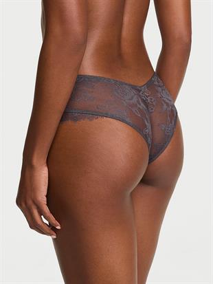 Gül Detaylı Dantelli Cheeky Külot