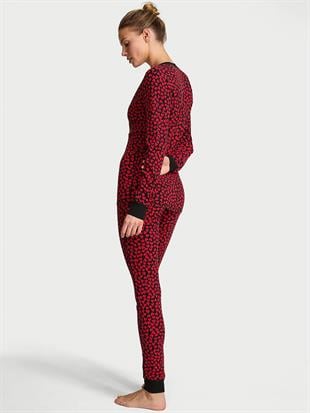 Henley Termal Uzun Pijama Takımı