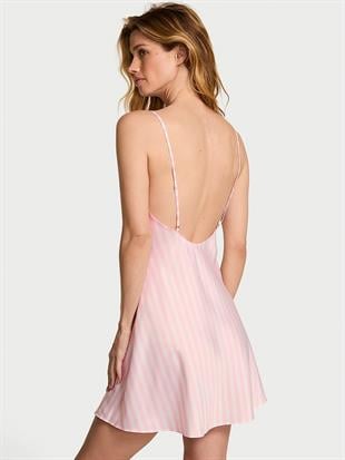 Saten Mini Gecelik