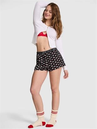 İpeksi Boxy Pijama Şortu