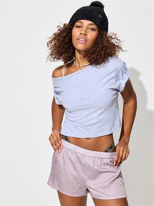 İpeksi Boxy Pijama Şortu