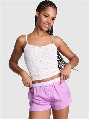 İpeksi Pijama Şortu