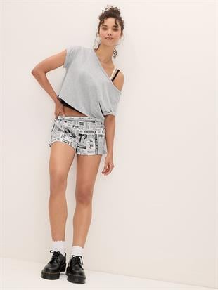 İpeksi Pijama Şortu