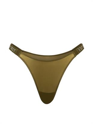 Işıltılı Askılı Brazilian Külot