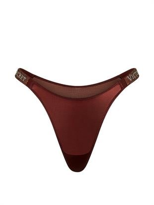 Işıltılı Askılı Brazilian Külot