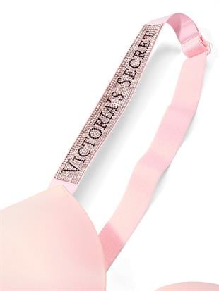 Işıltılı Askılı Push-Up Sütyen