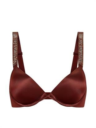 Işıltılı Askılı Push-Up Sütyen