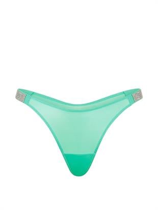 Işıltılı Askılı Tanga