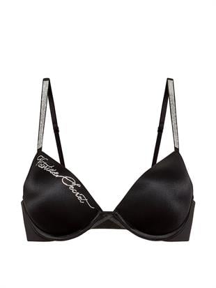 Işıltılı Baskılı Push-Up Sütyen