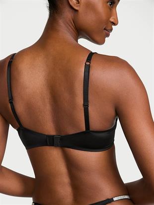Işıltılı Baskılı Push-Up Sütyen