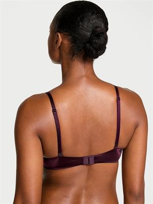 Işıltılı Çapraz Bantlı Push-Up Sütyen