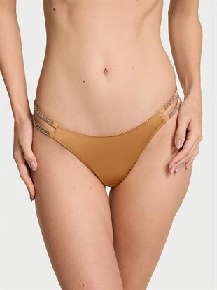 Işıltılı Çift Askılı Smooth Tanga