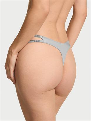 Işıltılı Çift Askılı Smooth Tanga