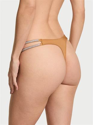 Işıltılı Çift Askılı Smooth Tanga