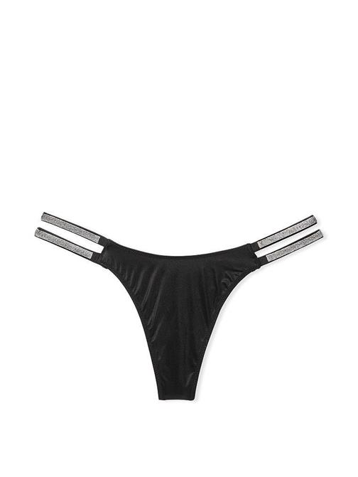 Işıltılı Çift Askılı Smooth Tanga