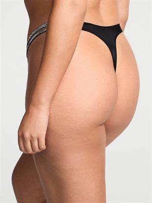 Işıltılı Çift Askılı Smooth Tanga