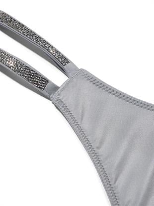 Işıltılı Çift Askılı Smooth Tanga