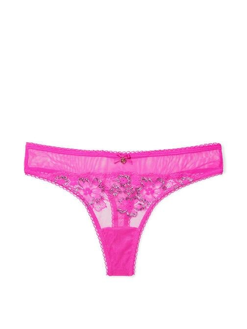 Işıltılı Dantel Tanga Külot