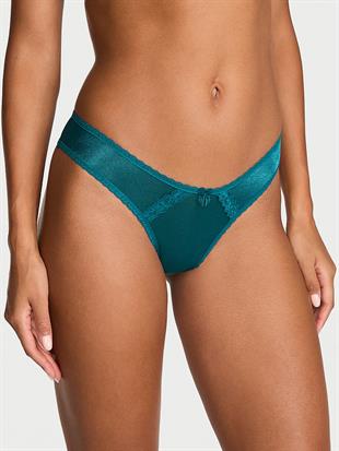 Işıltılı Dantelli Brazilian Külot