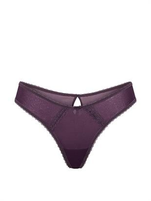 Işıltılı Dantelli Brazilian Külot