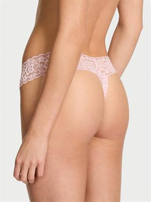 Işıltılı Dantelli Tanga