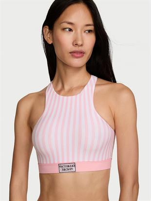 Işıltılı Detaylı Desteksiz Halter Yaka Bralet