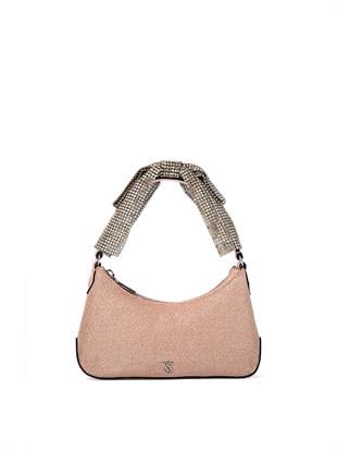 Işıltılı Fiyonk Askılı Mini Çanta