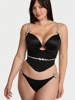 Işıltılı Fiyonklu Push-Up Büstiyer