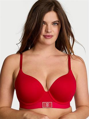 Işıltılı Logo Detaylı Push-Up Perfect Shape Sütyen