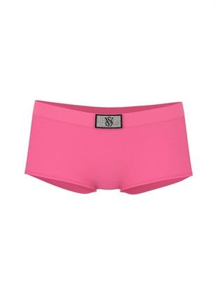 Işıltılı Logolu Boyshort Külot