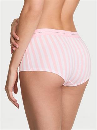 Işıltılı Logolu Boyshort Külot