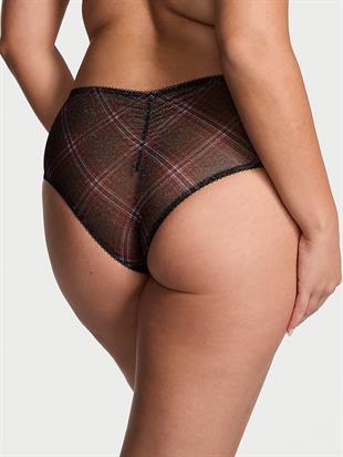 Işıltılı Tül Cheeky Külot