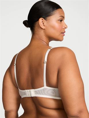 İşlemeli Hafif Dolgu Destekli Demi Sütyen