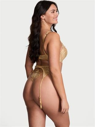 İşlemeli Jartiyer Kemeri