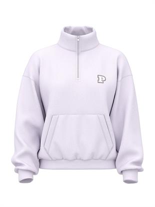 Ivy Balıkçı Yaka Sweatshirt